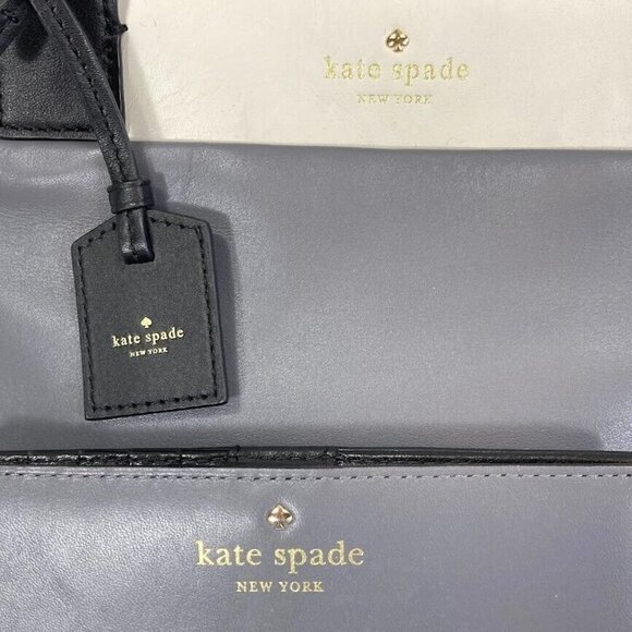 Kate Spade Branton Square Mills Purse And Matching Branton Square Stacy Wallet - Picture 7 of 12